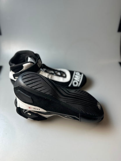 OMP Kartschuh KS-3 MY21 schwarz/weiß