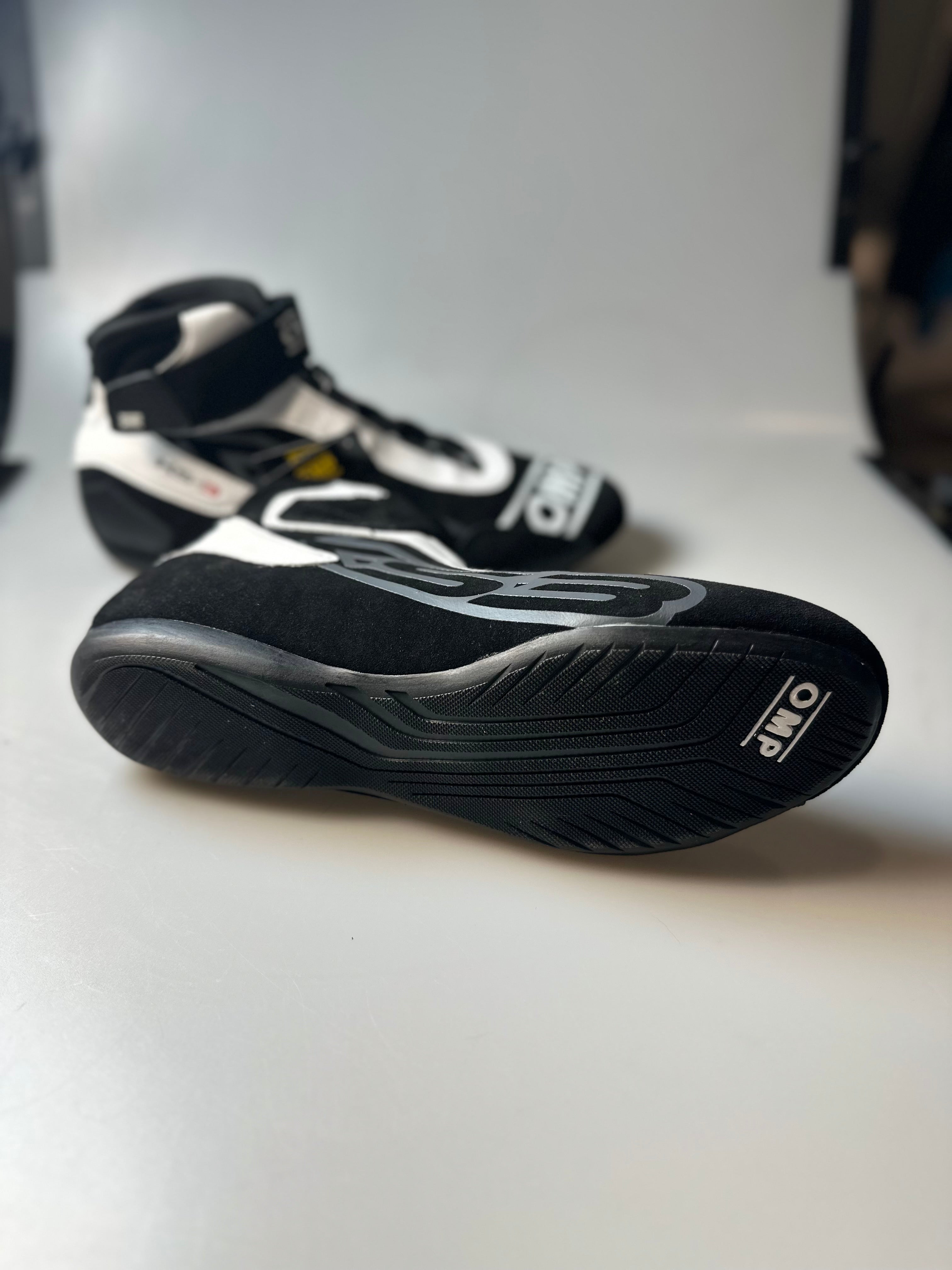 OMP Kartschuh KS-3 MY21 schwarz/weiß